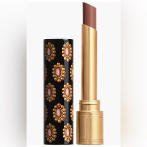Gucci Rouge de Beauté Brilliant Hydrating Lipstick in 113 Linnett Stone.